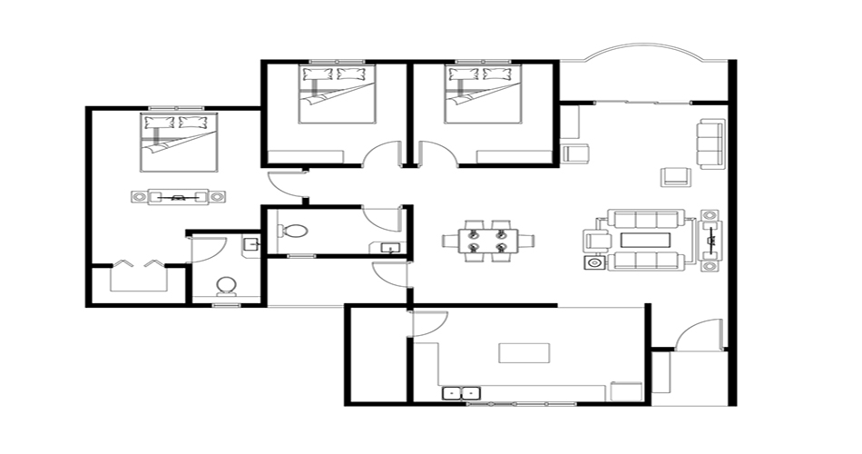 2D Floor Plan Home Inspection Services